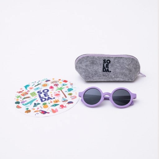 Soleda Baby Sunglasses 12-36 Month - Lavander