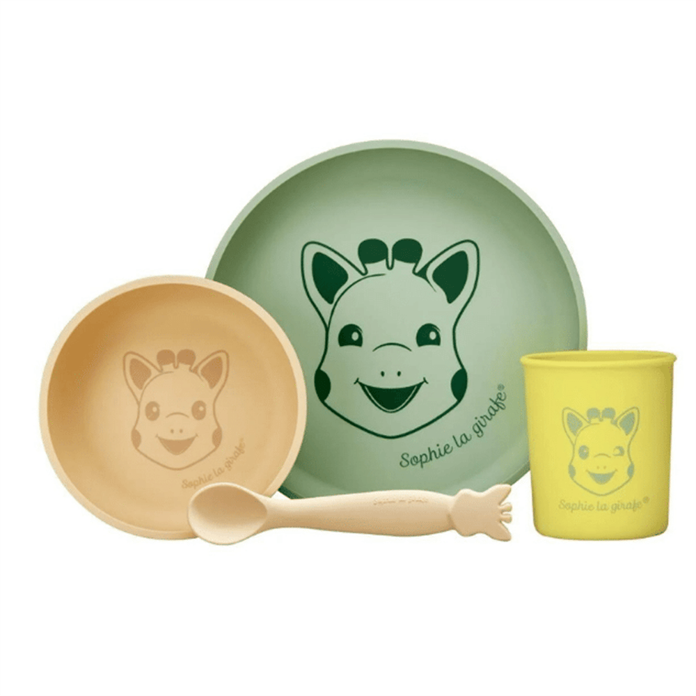Sophie la Girafe Silicone Feeding Set