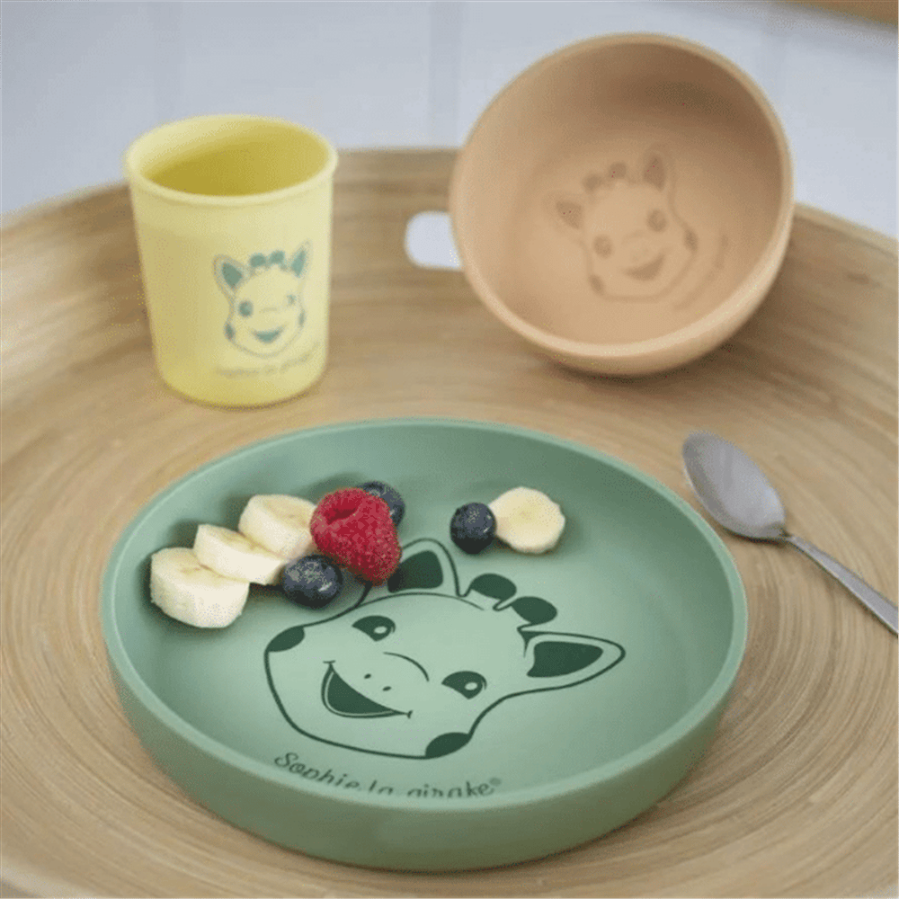 Sophie la Girafe Silicone Feeding Set