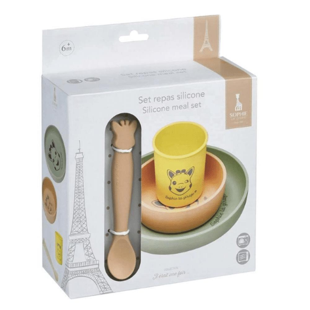 Sophie la Girafe Silicone Feeding Set