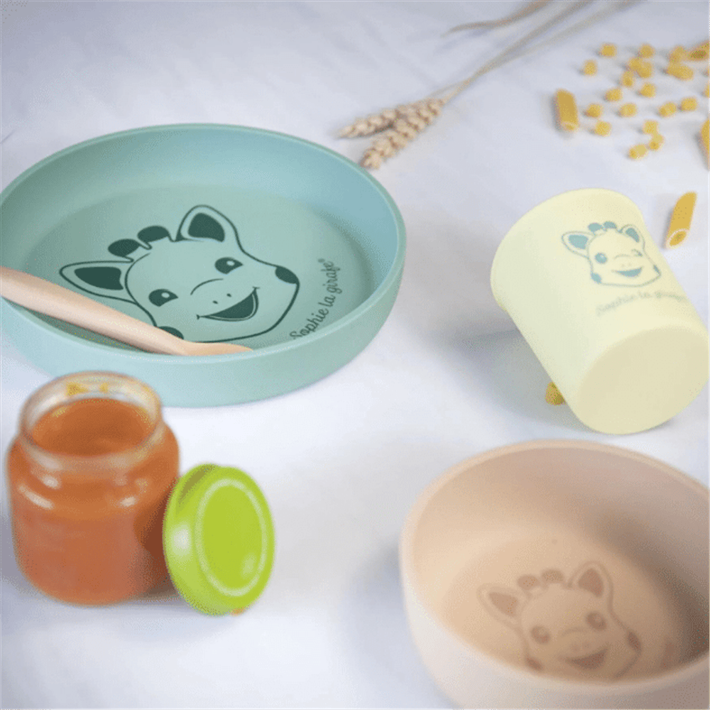 Sophie la Girafe Silicone Feeding Set