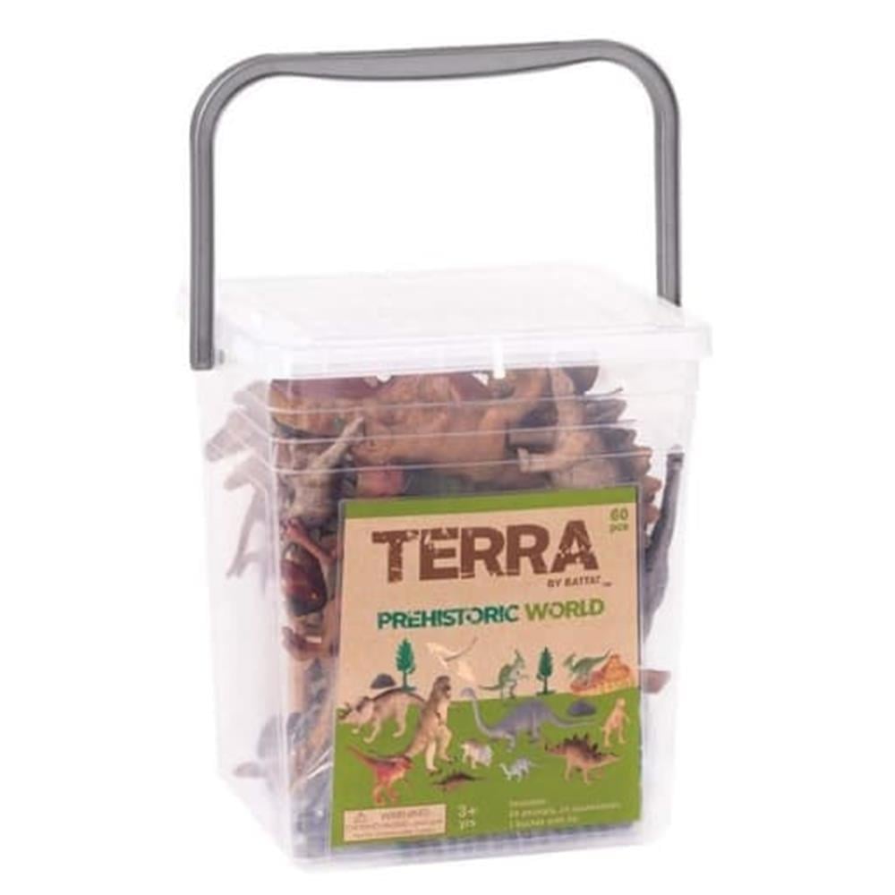 Terra 60 Parça Büyük Oyun Seti - Dinozorlar