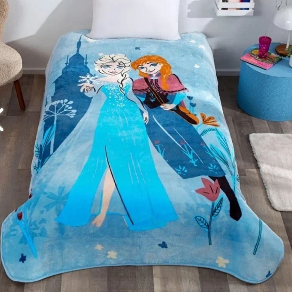 Taç Lis. Dh Frozen Flower Power Battaniye