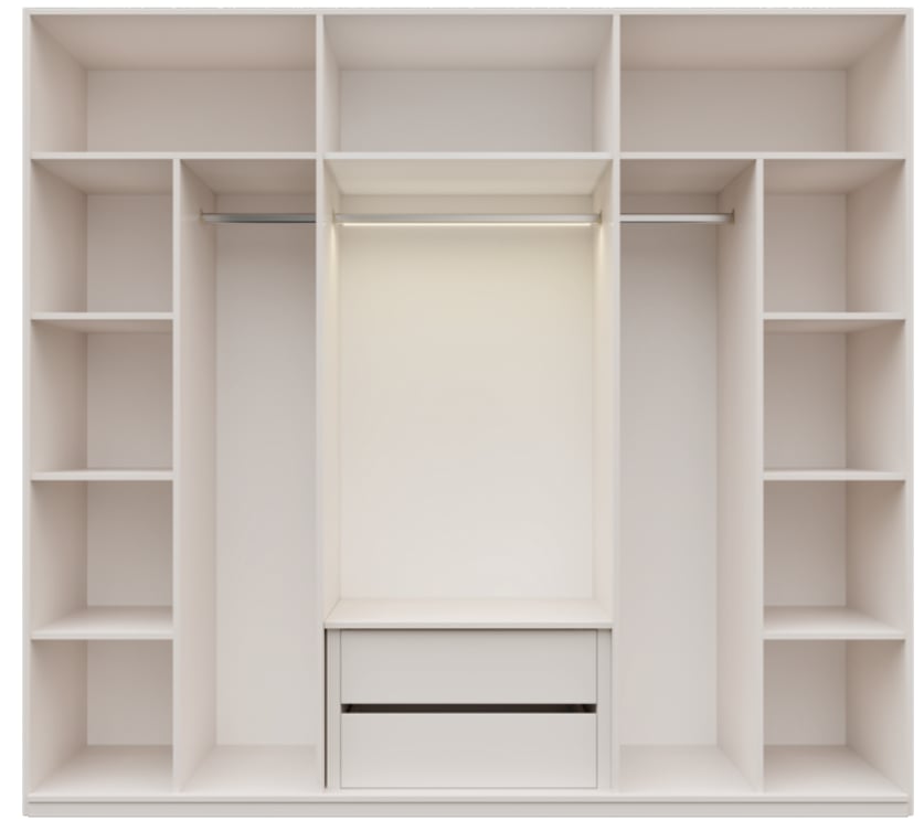 Marcastil Nova 6 Kapılı Dolap MDF