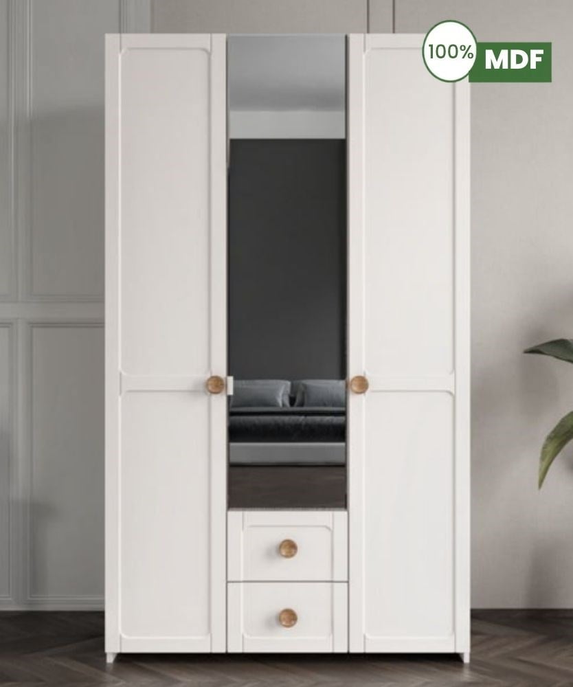 Marcastil Alina 3 Kapılı Dolap MDF