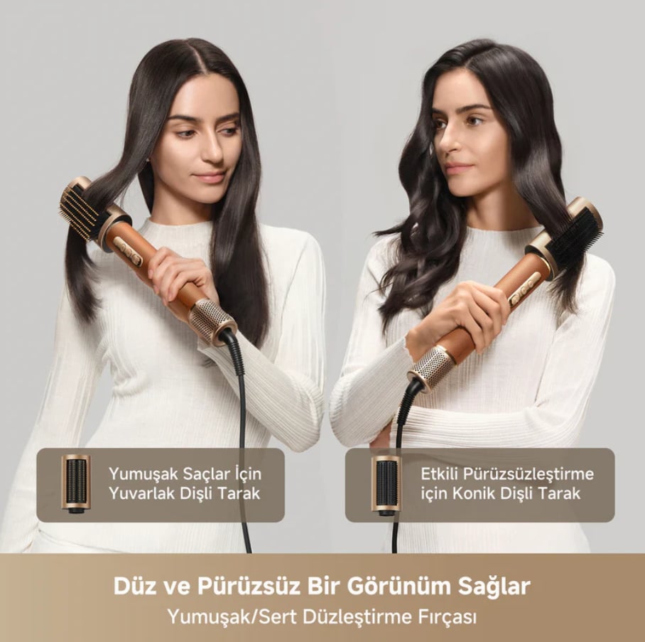 Dreame Airstyle Pro 7in1 Saç Şekillendirme Seti