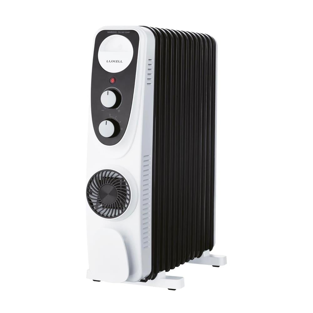 Luxell LUX13-FP-BG 13 Dilim Turbo Fanlı Yağlı Radyatör Siyah