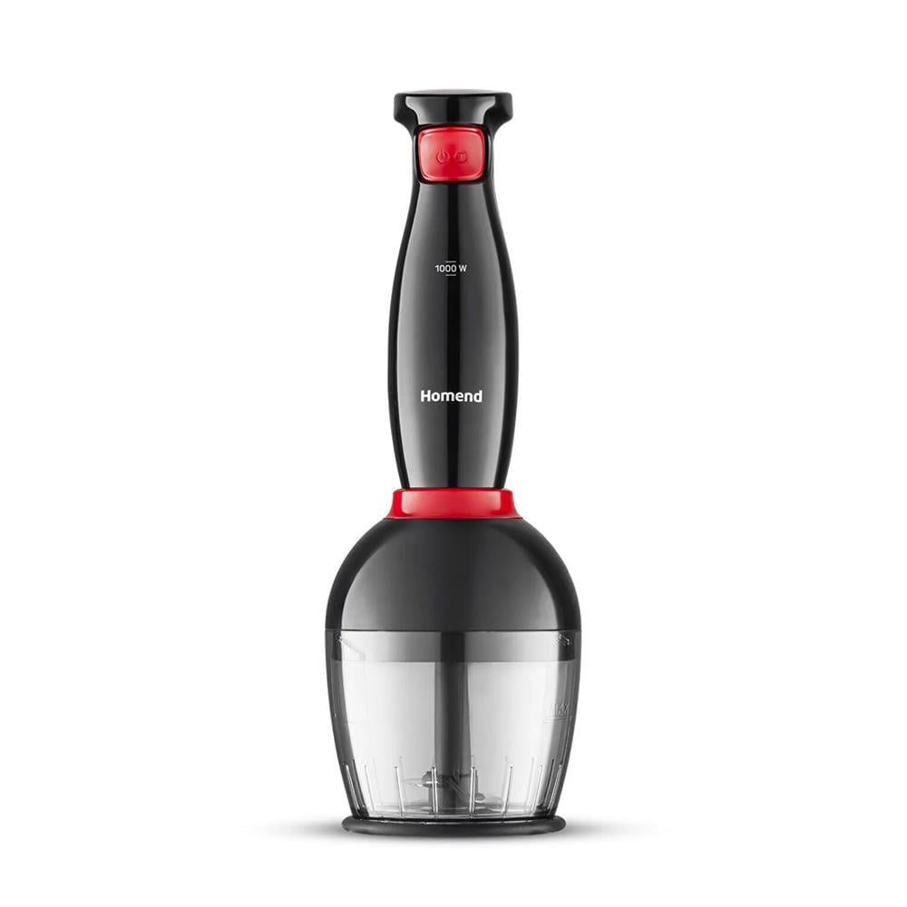 Homend Blender Set 1967H Siyah Kırmızı