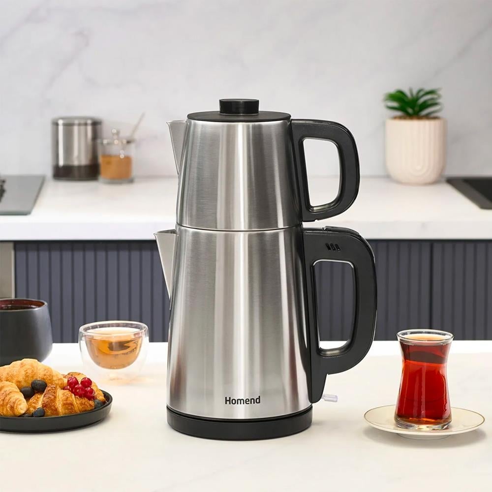 Homend Royaltea 1728H Inox Çay Makinesi