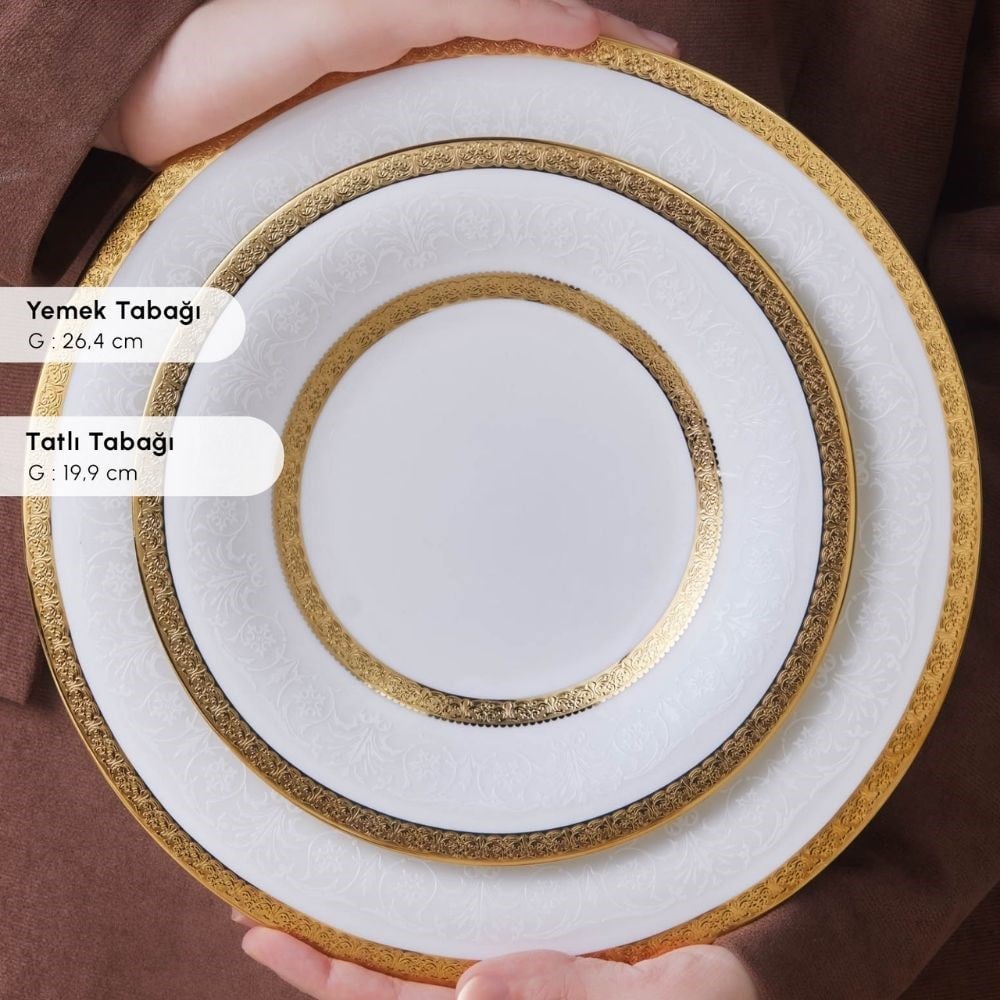 Karaca Royal Bone Vıctorıa 55 Prç Ymt