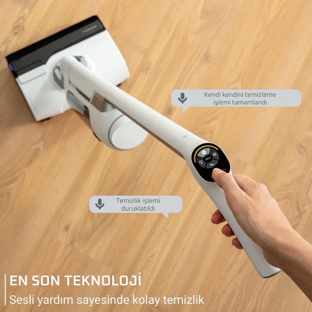 Tefal X-Clean 10 Islak ve Kuru Kablosuz Dikey Süpürge
