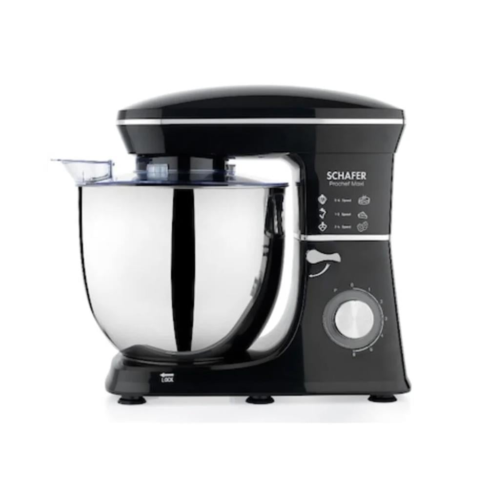 Schafer Prochef Maxi Stand Mikser 10 Lt Siyah