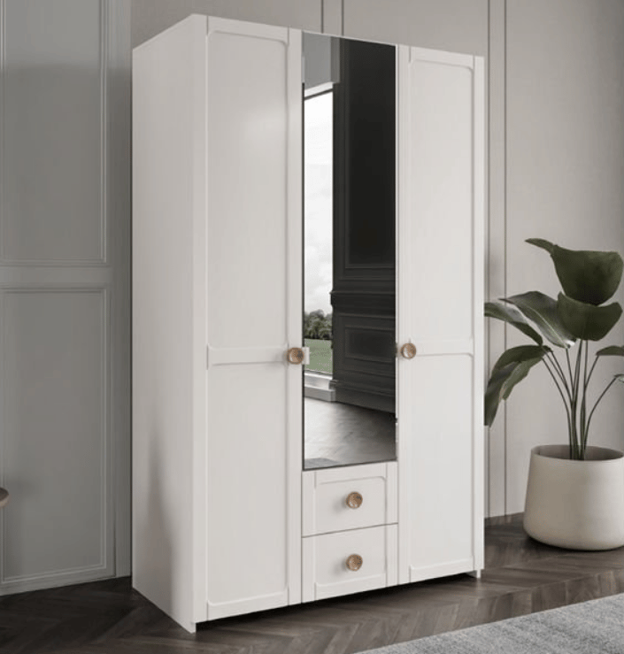 Marcastil Alina 3 Kapılı Dolap MDF