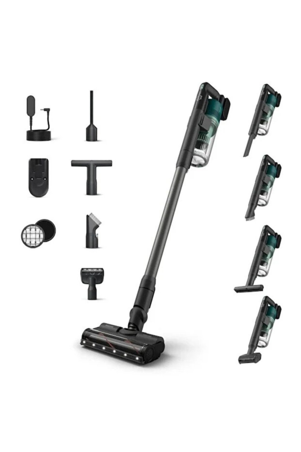 Philips XC6456/10 Kuru Şarjlı Dikey Süpürge (Hda150/61 Kahve Makinesi Hediyeli )