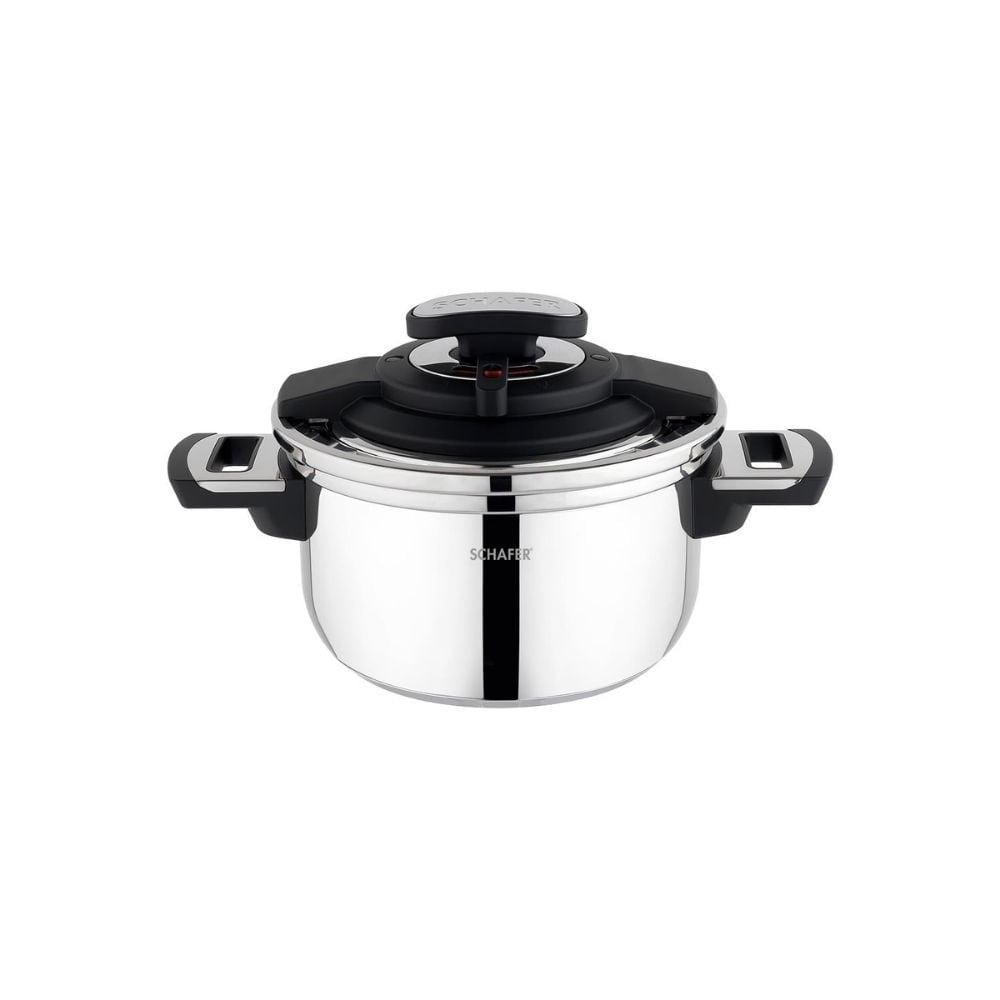Schafer 1S3209-27001-Siy01  İn Safe Düdüklü Tencere 5 Lt-Siyah