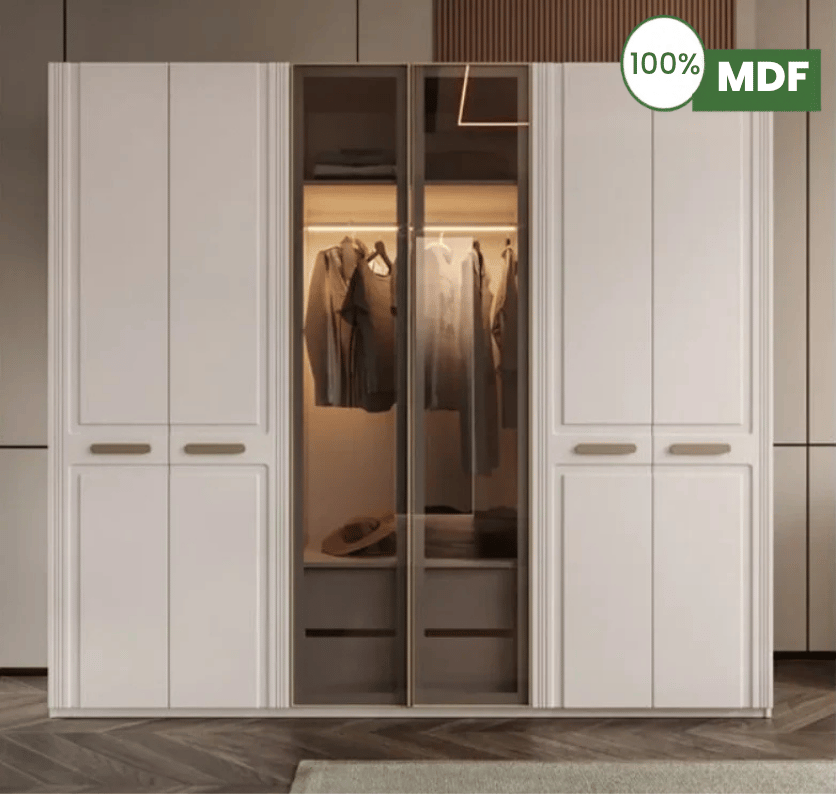 Marcastil Pure 6 Kapılı Dolap MDF
