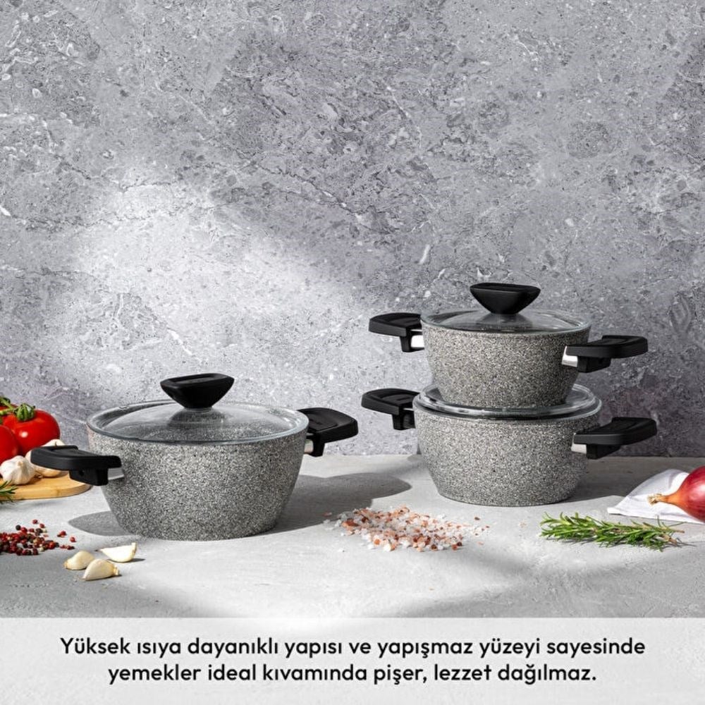 Emsan Dıamente Fortis 6 Prç Midi Set