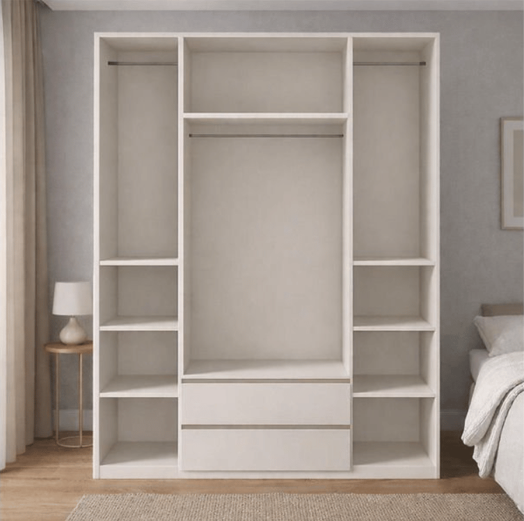 Marcastil Alya 4 Kapılıi Dolap MDF