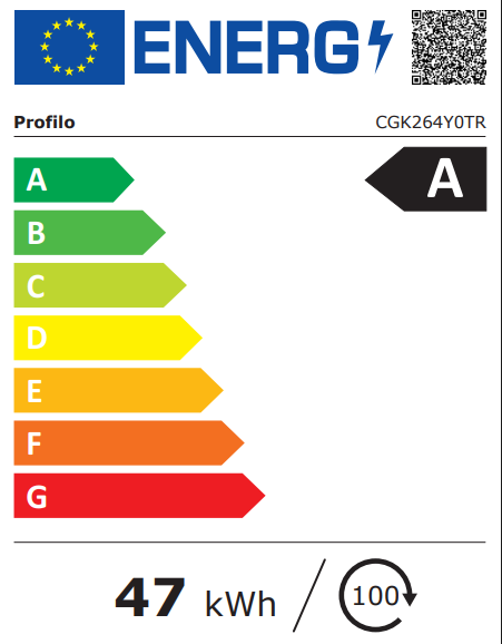 Profilo CGA242X3TR 9 KG 1200 Devir Çamaşır Makinesi