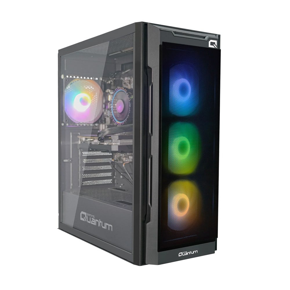 Technopc Quantum Shadow Q811256 Intel i3 8100  16Gb/256 Gb Ssd/8Gb RX580 Vga Dos Gaming Desktop