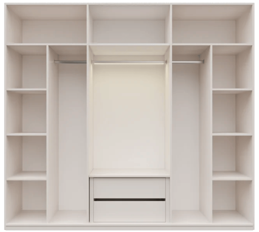 Marcastil Pure 6 Kapılı Dolap MDF