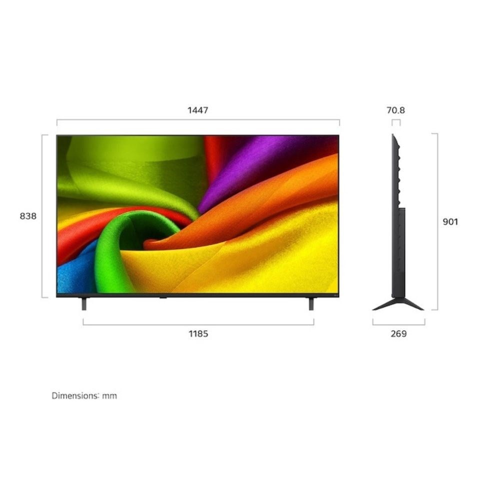 Lg 65NU8E0B3LA Nano 65 İnç 165 Ekran 4K Webos Tv