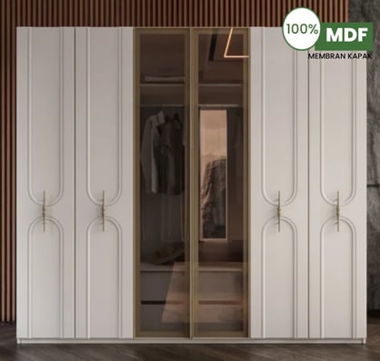 Marcastil Royal 6 Kapılı Dolap MDF