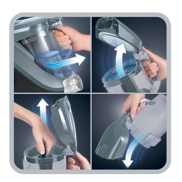 TW4863 Extent Power Premium Toz Torbasız Elektrikli Süpürge - Kırmızı