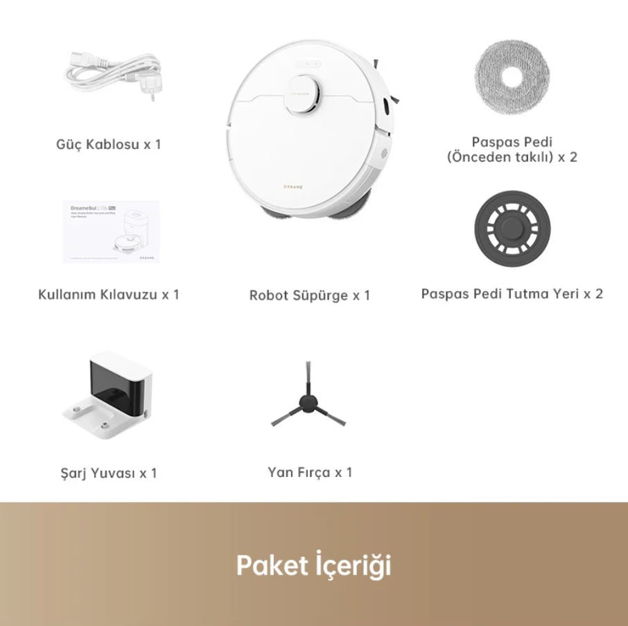 Dreame L10S Pro Gen 2 Akıllı Robot Süpürge