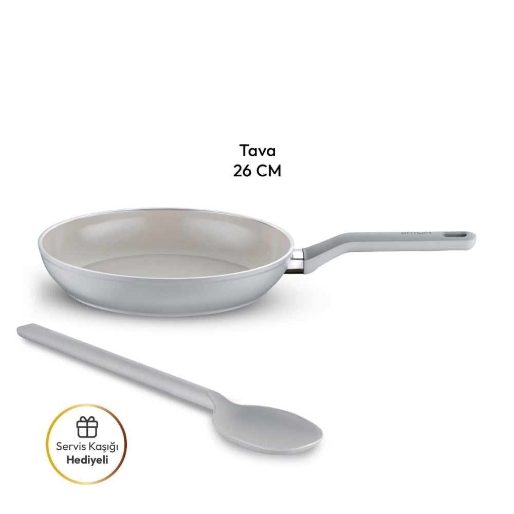 Emsan Swıss Rs 26 Cm Tava Gri