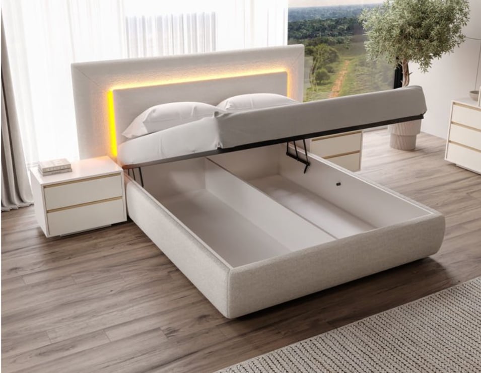 Marcastil Nefes Yatak Odası Başlıklı MDF