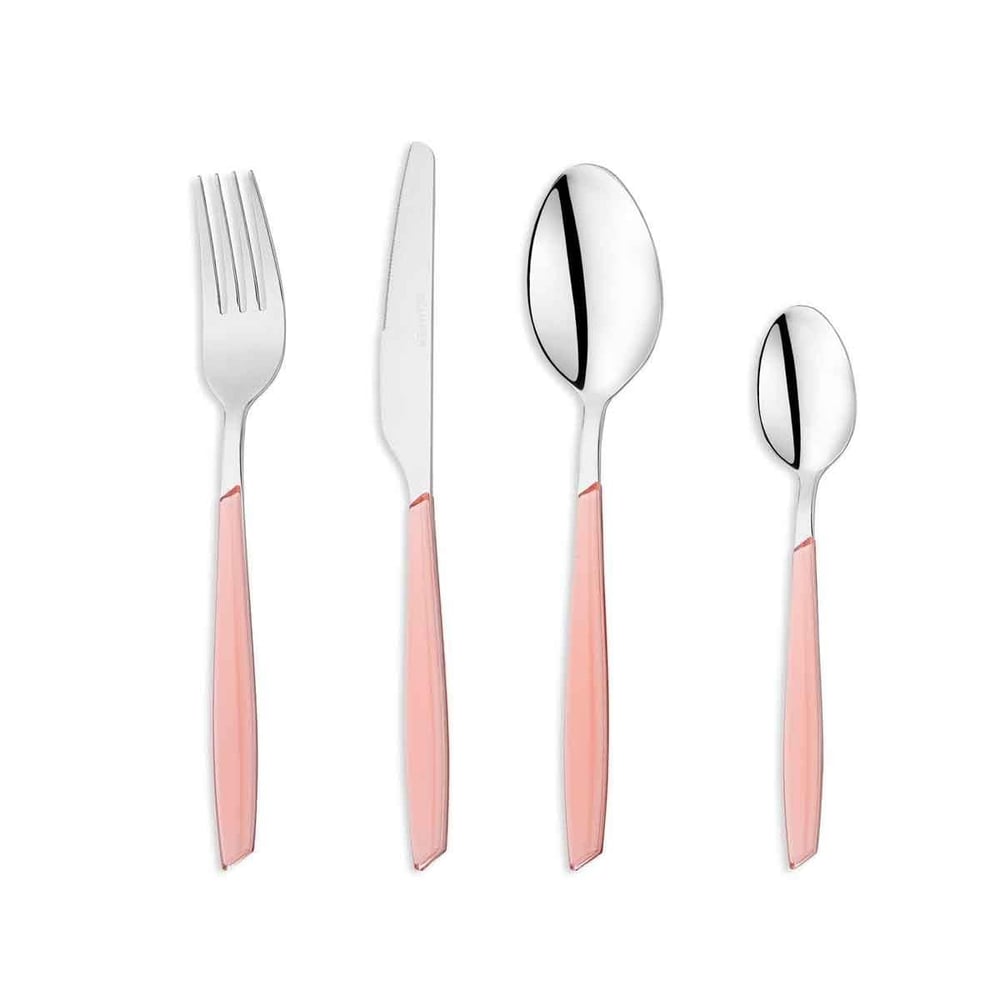 Schafer 1s4657-11001-pem01 Mona 24 Parça Çatal Kaşık Bıçak Takımı Pembe