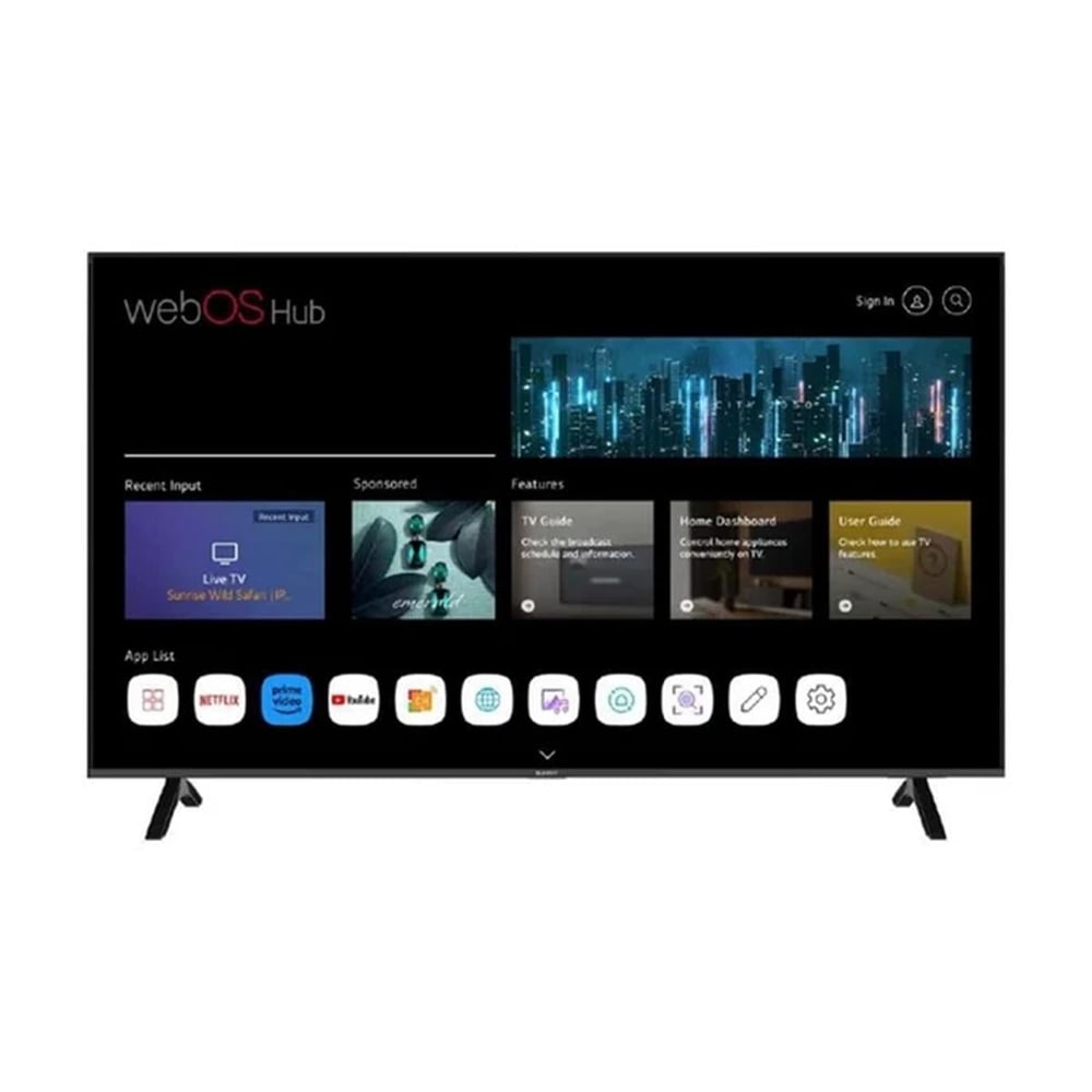 Sunny Sn55fmn252-s Frameless 55 Inc 140 Ekran Uhd 4k Webos Smart Led Tv