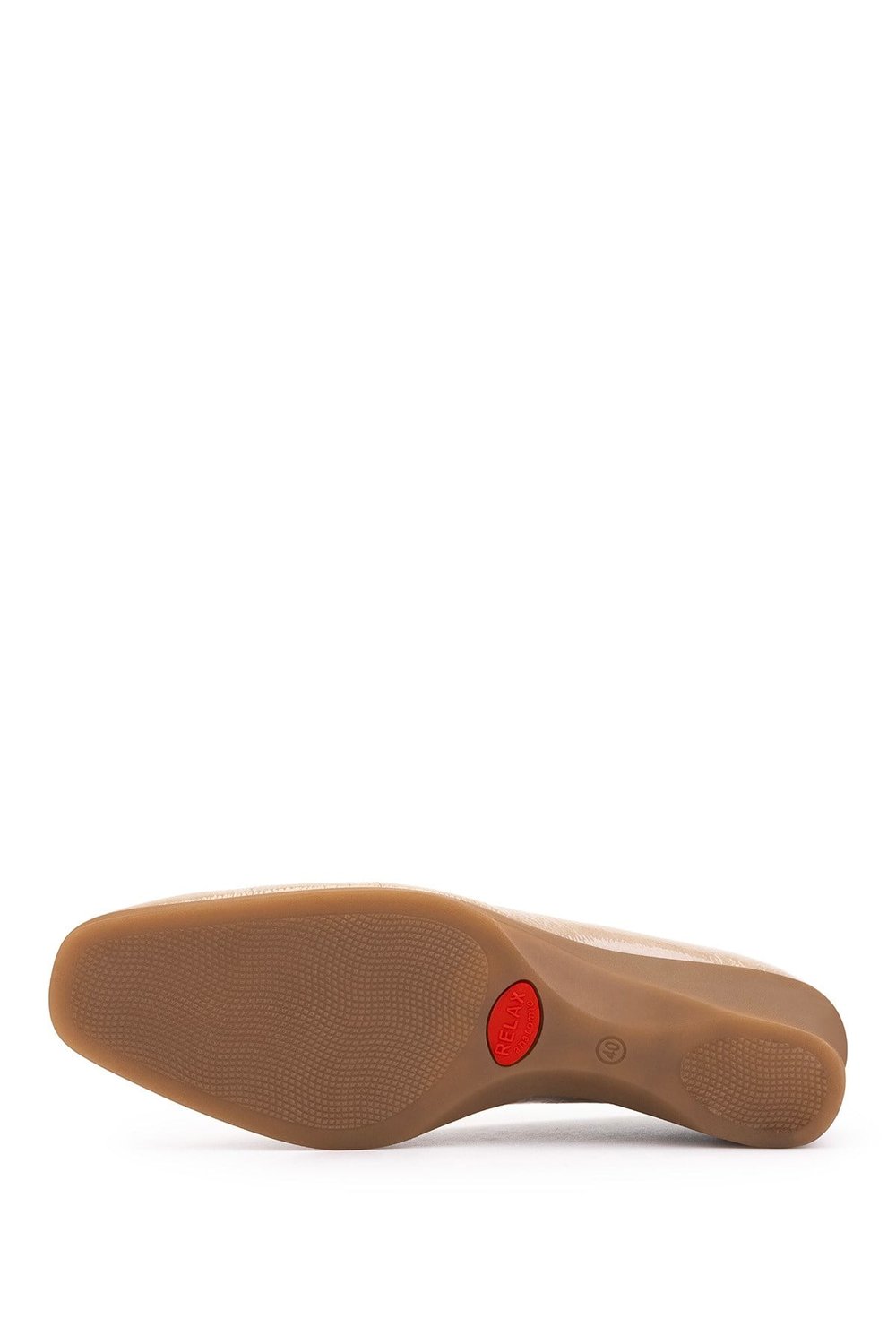Relax Anatomic Kadın Hakiki Deri Bej Comfort Ayakkabı