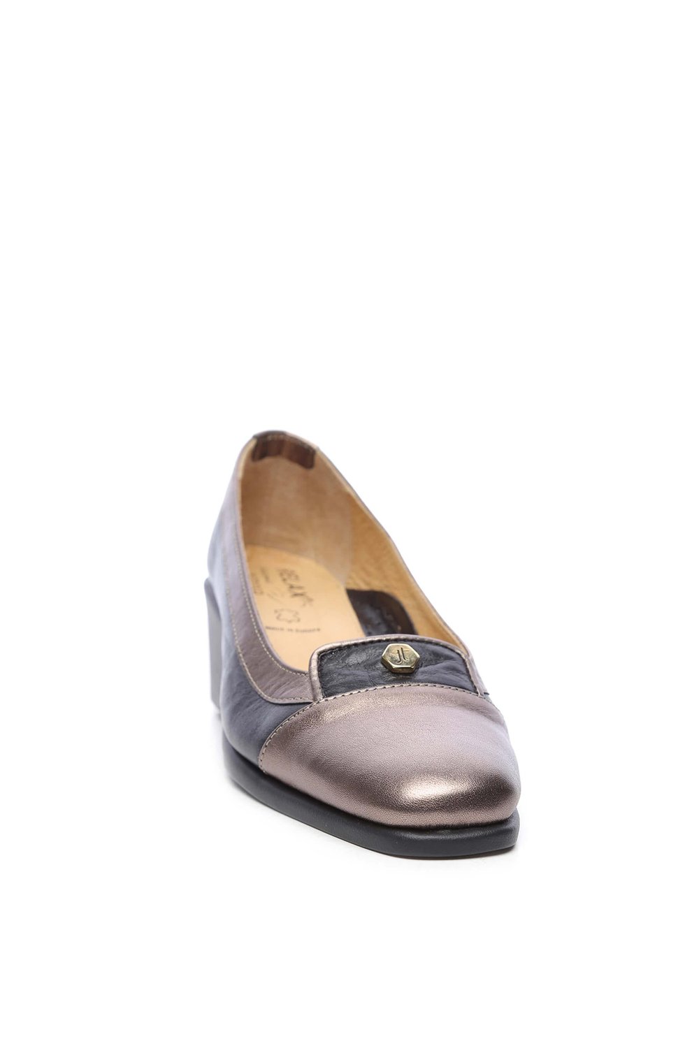Relax Anatomic Kadın Hakiki Deri Gri Mokasen & Loafer Ayakkabı