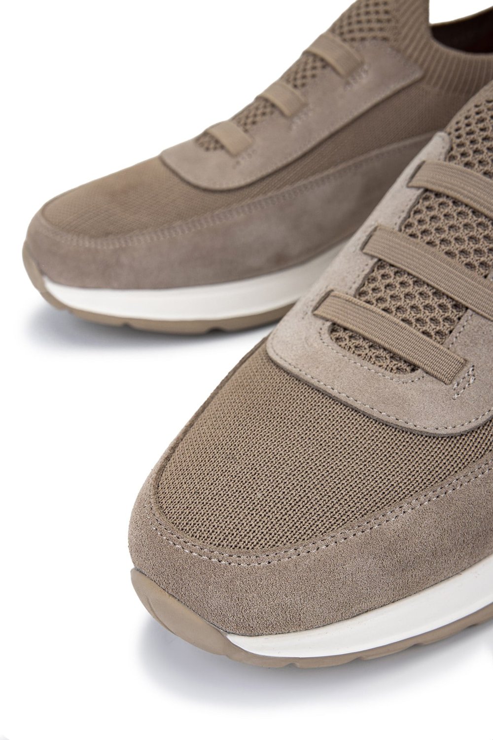 Tamer Tanca Erkek Deri/Tekstil Taupe Sneakers & Spor Ayakkabı
