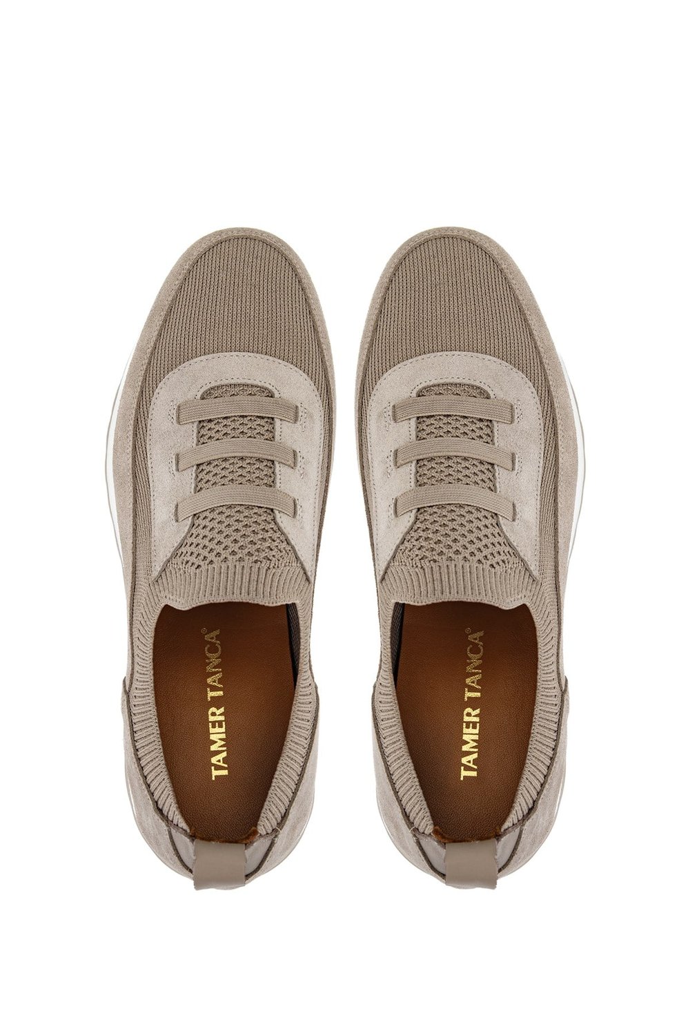 Tamer Tanca Erkek Deri/Tekstil Taupe Sneakers & Spor Ayakkabı