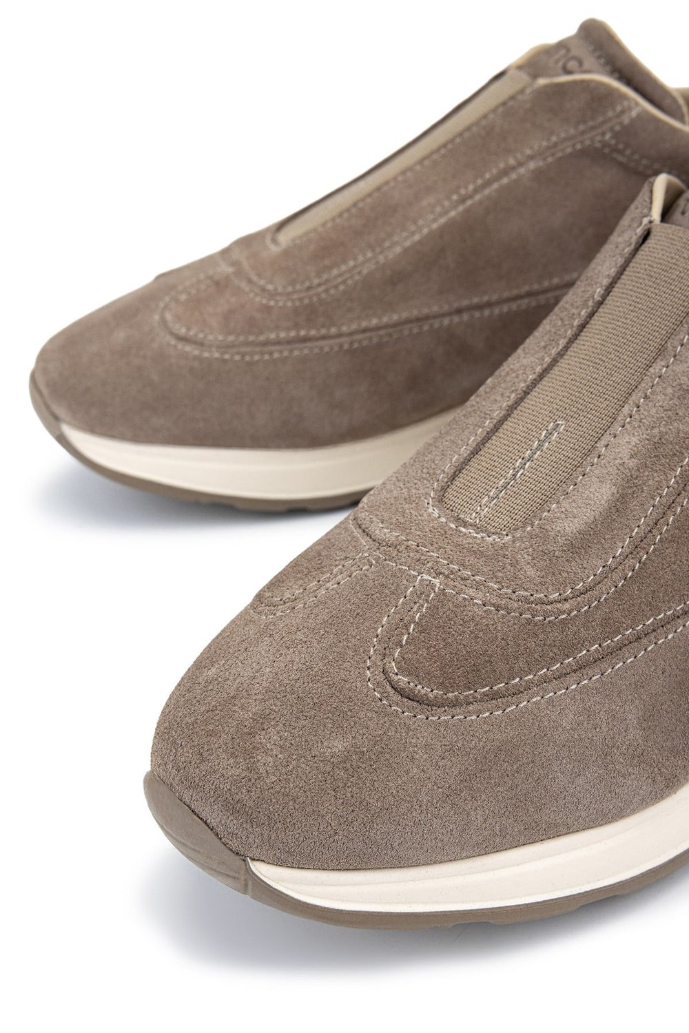 Tamer Tanca Erkek Hakiki Deri Bej Süet Sneakers & Spor Ayakkabı