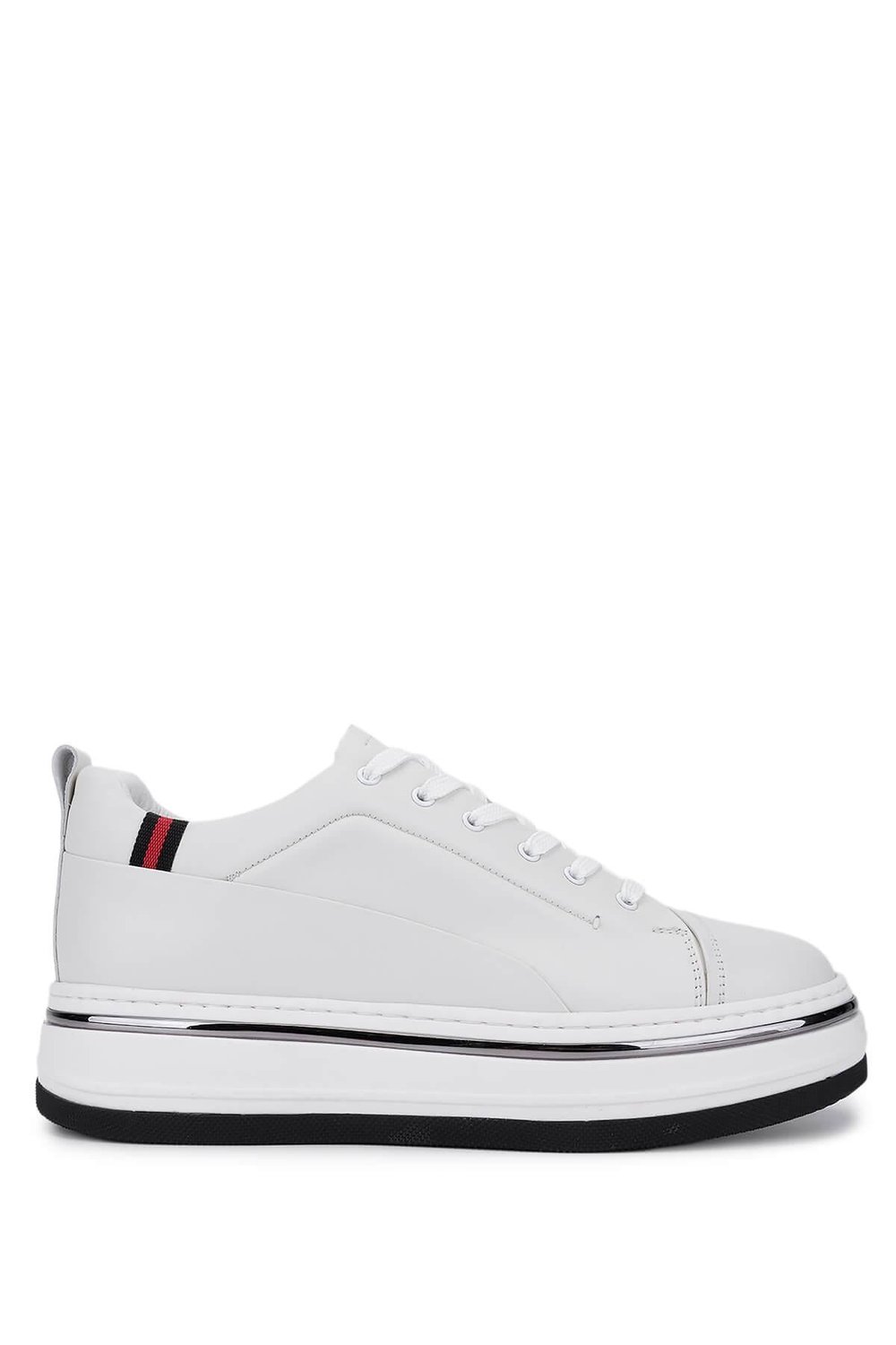 Tamer Tanca Erkek Hakiki Deri Beyaz Sneakers & Spor Ayakkabı
