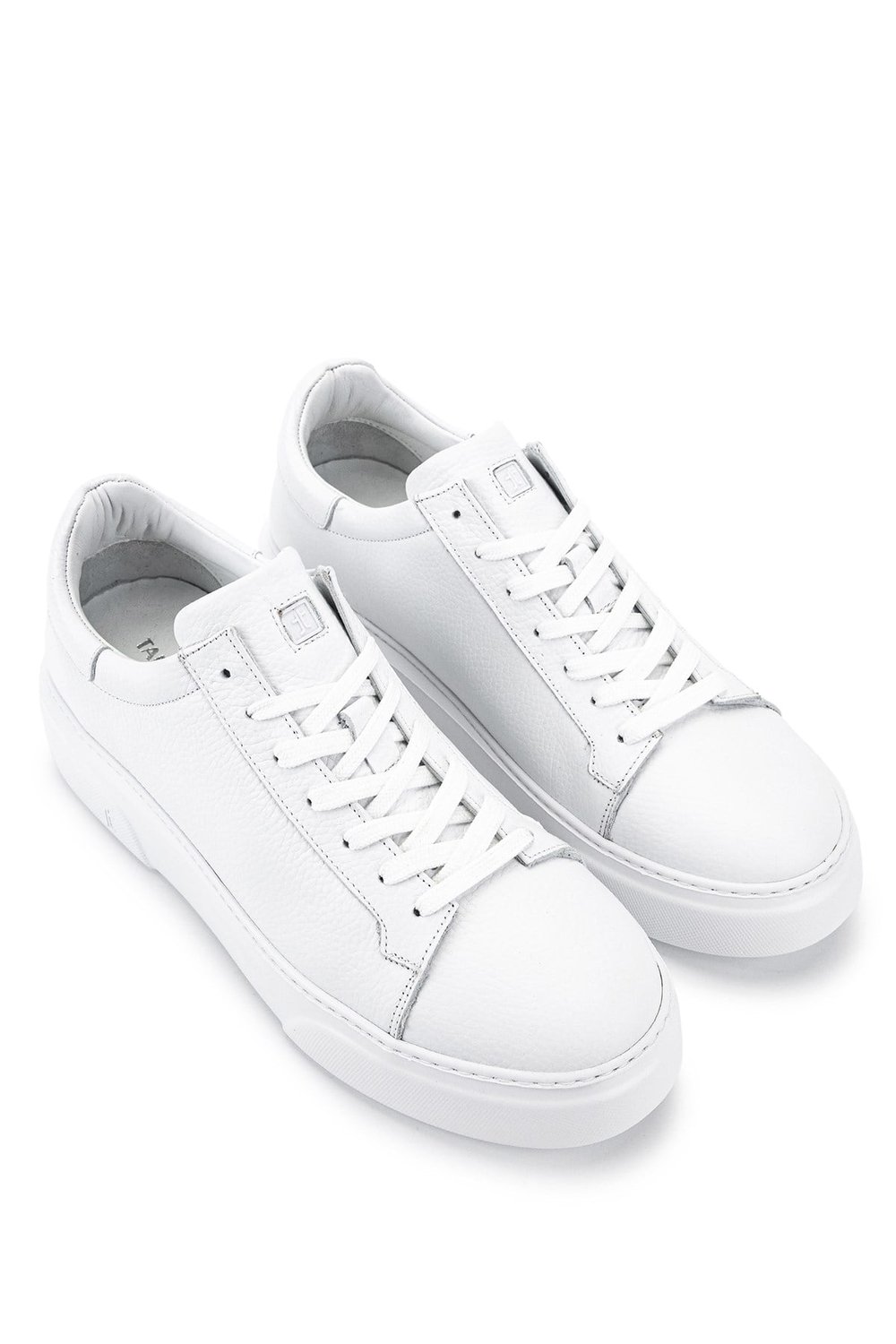 Tamer Tanca Erkek Hakiki Deri Beyaz Sneakers & Spor Ayakkabı