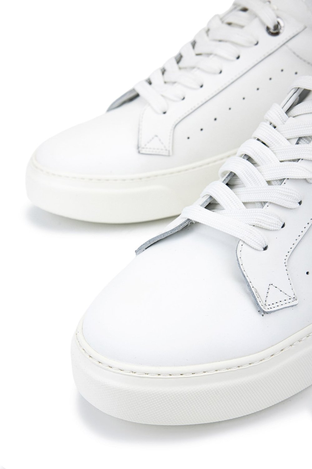 Tamer Tanca Erkek Hakiki Deri Beyaz Sneakers & Spor Ayakkabı