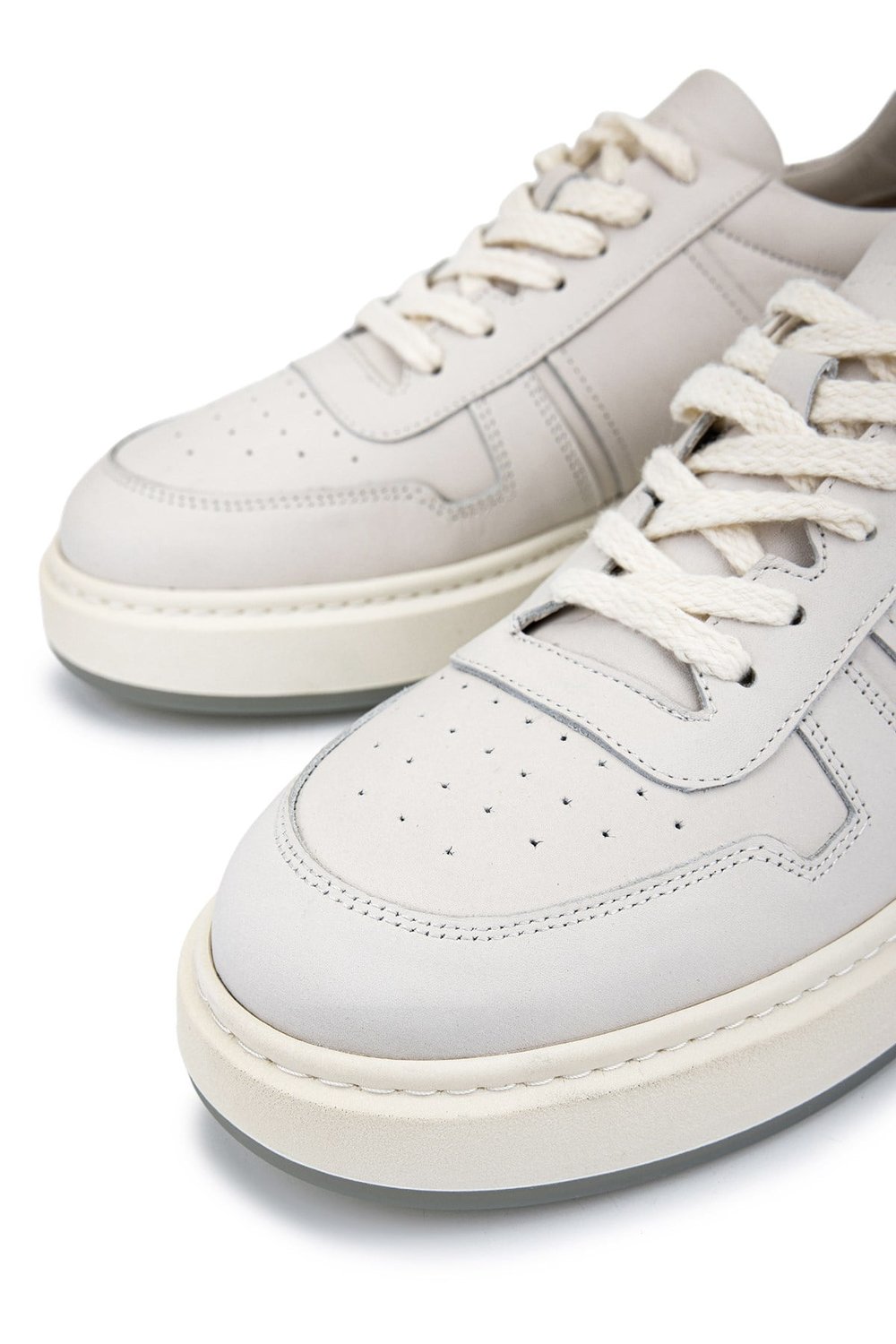 Tamer Tanca Erkek Hakiki Deri Beyaz Sneakers & Spor Ayakkabı