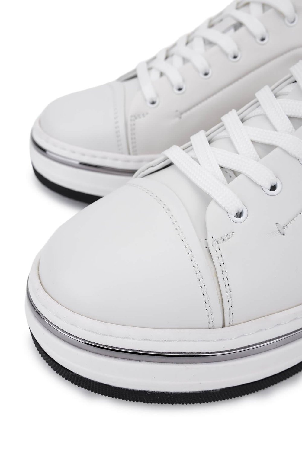 Tamer Tanca Erkek Hakiki Deri Beyaz Sneakers & Spor Ayakkabı