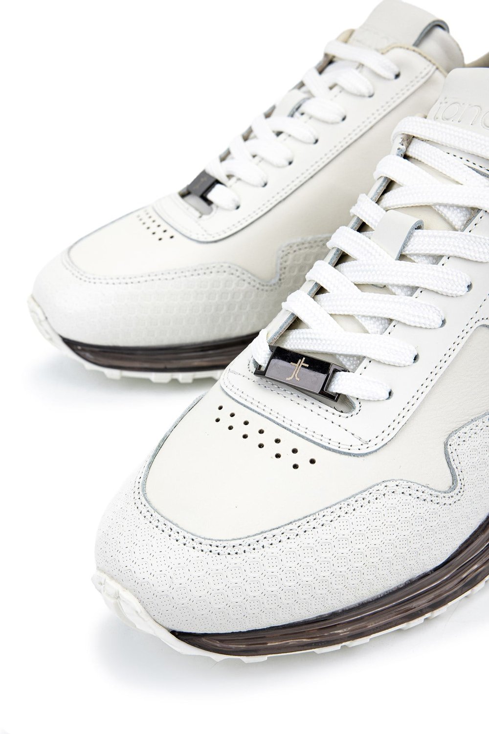 Tamer Tanca Erkek Hakiki Deri Beyaz Sneakers & Spor Ayakkabı