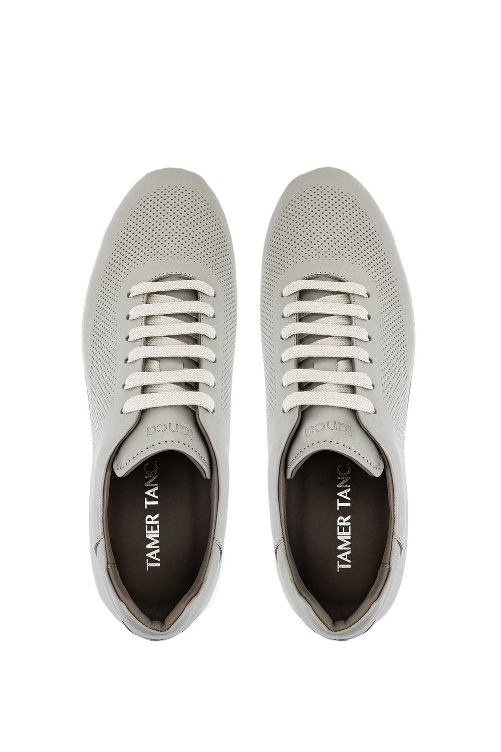 Tamer Tanca Erkek Hakiki Deri Fildişi Sneakers & Spor Ayakkabı
