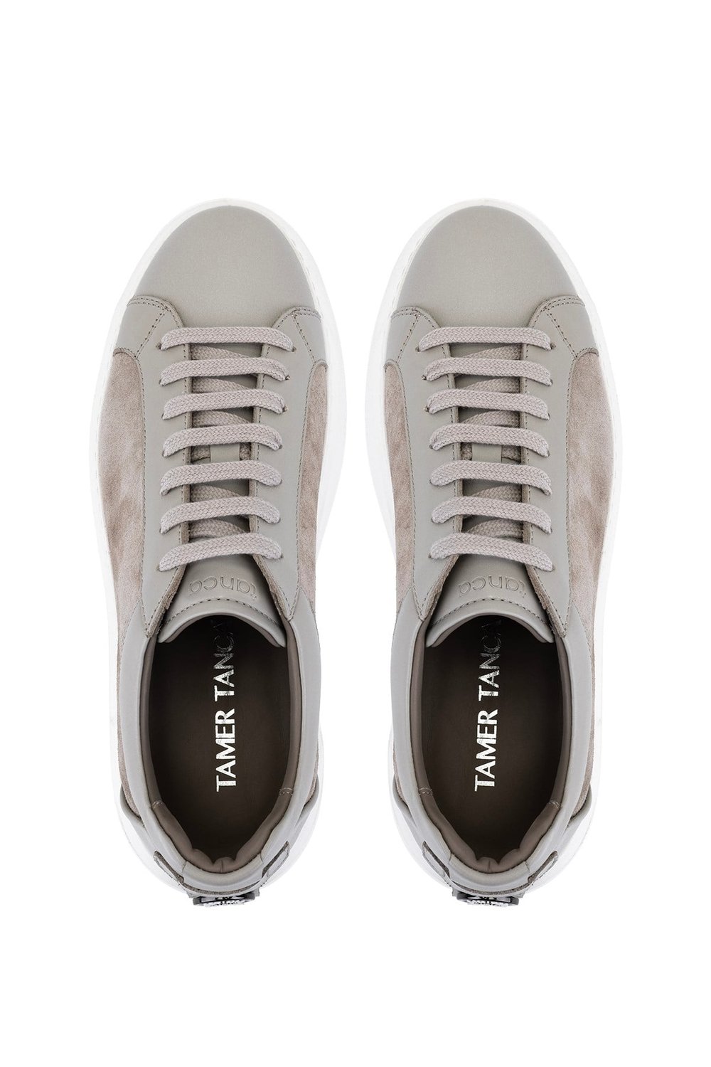 Tamer Tanca Erkek Hakiki Deri Fildişi Sneakers & Spor Ayakkabı