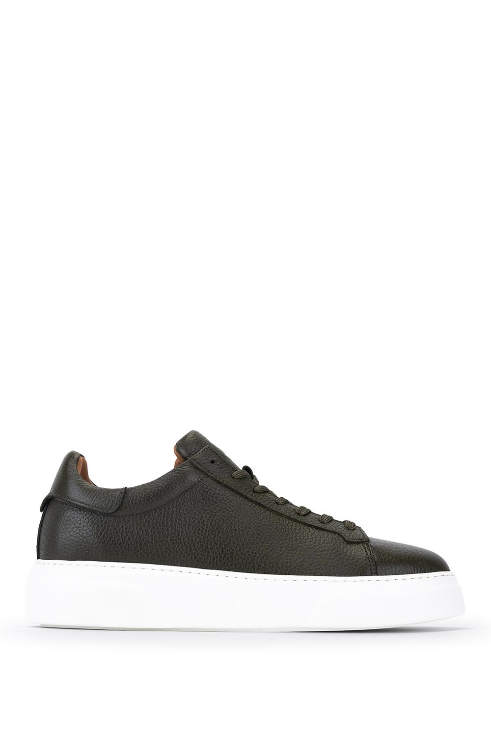Tamer Tanca Erkek Hakiki Deri Haki Sneakers & Spor Ayakkabı
