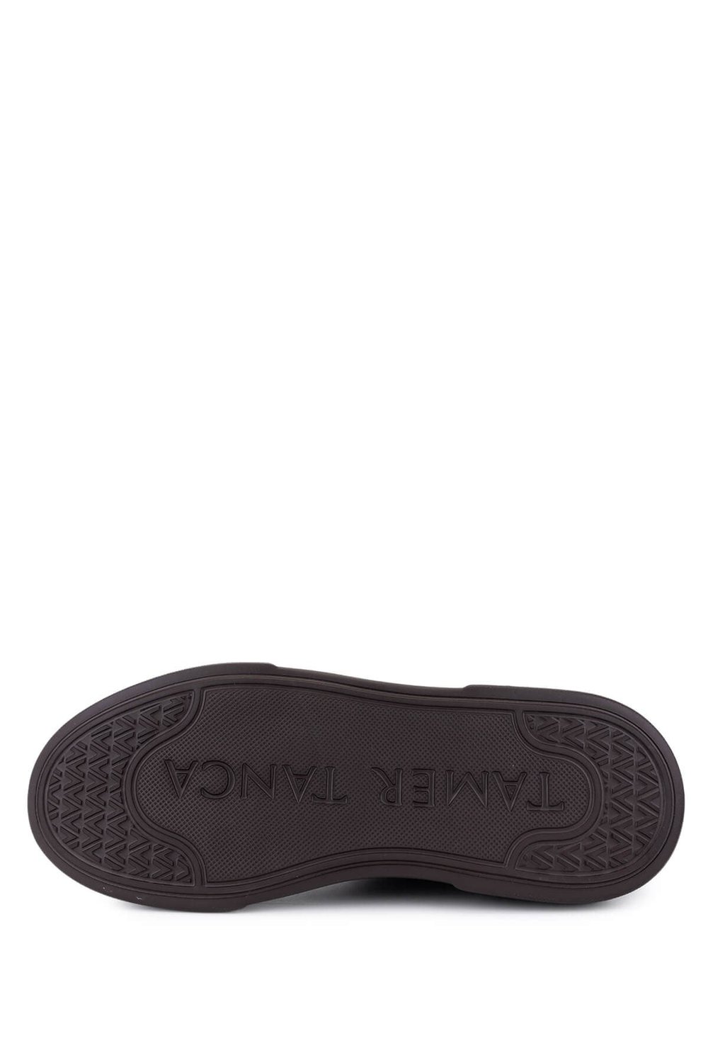 Tamer Tanca Erkek Hakiki Deri Kahverengi Taban Sneakers & Spor Ayakkabı