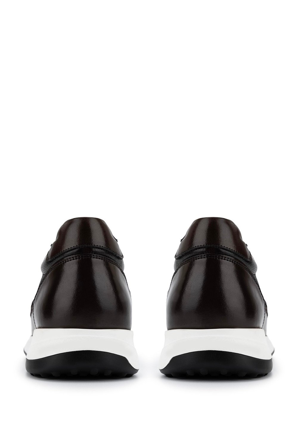 Tamer Tanca Erkek Hakiki Deri Kahverengi Sneakers & Spor Ayakkabı