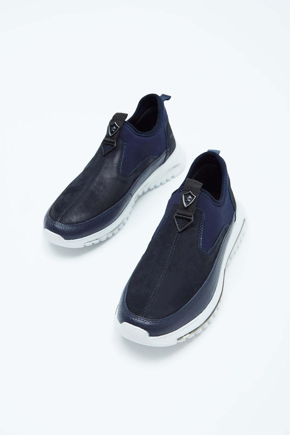 Tamer Tanca Erkek Hakiki Deri Lacivert Sneakers & Spor Ayakkabı
